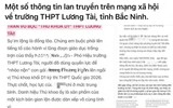 Bắc Ninh: Xác minh thông tin tố giám thị làm bài hộ con gái hiệu phó