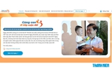 Báo 'Thanh Niên' ra mắt trang web bảo trợ trẻ mồ côi