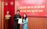 Lương Chí Khải chính thức trở thành công dân Việt Nam, ngày nhận quốc tịch đầy cảm động