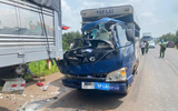 Xe tập lái tông đuôi xe tải khiến giáo viên dạy lái tử vong