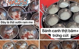 Suất ăn của trẻ bị phản ánh sơ sài, xã kiểm tra trường mầm non