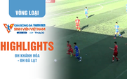 Highlight ĐH Khánh Hòa 1-0 ĐH Đà Lạt | TNSV THACO Cup 2024 - Vòng loại