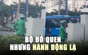 Bí ẩn người mặc áo tài xế công nghệ chỉnh đèn tín hiệu ở Thủ Đức