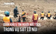Đà Nẵng: Chạy đua với mưa lớn, tìm kiếm nạn nhân sạt lở