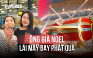 Không gian Giáng sinh thu hút hành khách tại sân bay Tân Sơn Nhất
