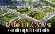 [FLYCAM] Cận cảnh 11 lô đất vàng Thủ Thiêm: Trung tâm tài chính quốc tế TP.HCM tương lai