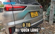 Chiếc ô tô bị 'quên lãng' đậu bên đường hơn 1 năm