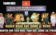 Lãnh đạo cùng người dân TP.HCM dự lễ viếng nguyên Chủ tịch nước Trần Đức Lương