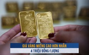 Giá vàng ngày 10.6: Vàng miếng cao hơn nhẫn 4 triệu đồng/lượng