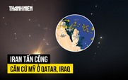 Iran bắn tên lửa vào căn cứ không quân Mỹ ở Qatar