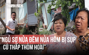 Sống cùng sạt lở: Người dân bên kè Thanh Đa bất an mỗi ngày