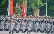 Các lực lượng tiến về Ba Đình sẵn sàng buổi hợp luyện