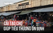 Cải tạo chợ Bà Hom, xử lý lấn chiếm vỉa hè theo cách bền vững