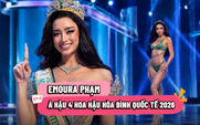 'Bông hồng lai' Emoura Phạm: 3 giây im lặng và cái kết tại Miss Grand International 2026