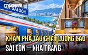 Đi du lịch Nha Trang bằng tàu 'siêu' mới, có wifi tốc độ cao từ ga Sài Gòn