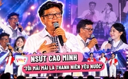 NSƯT Cao Minh: ‘Tôi mãi mãi là thanh niên yêu nước’