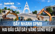 Quảng Trị cấp tốc giải phóng mặt bằng, thi công đường hai đầu cầu dây văng sông Hiếu