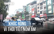 Người dân Hà Nội chật vật vì thời tiết nồm ẩm sau tết