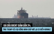 Một số tàu qua được eo biển Hormuz, ông Trump lặp lại kêu gọi đồng minh giúp đỡ
