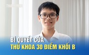 Bí quyết của thủ khoa 30 điểm khối B: Không phải lúc nào cũng học, mệt thì… ngủ