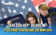 Tỷ lệ trượt visa du học Mỹ cao nhất 10 năm, khe cửa ngày càng hẹp