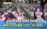 Học sinh chuyên Lê Hồng Phong 'cháy' hết mình, khóc hết nấc ngày ra trường