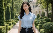 Áo sơ mi cánh dơi cho phong cách công sở thêm độc đáo
