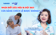 Bác sĩ ơi: Cứu người đột quỵ bằng chích lễ, nhét thức ăn, uống nước chanh gây hại gì?