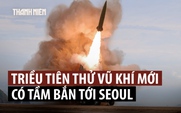 Nhà lãnh đạo Kim Jong-un xem thử tên lửa, pháo tăng tầm bắn, độ chính xác