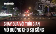 CSGT TP.HCM mở đường cho quả tim hiến tặng trong 'cuộc đua 4 phút'