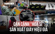 Triệt phá xưởng sản xuất hơn 23.000 đôi dép giả nhãn hiệu nổi tiếng