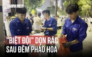 Những người trẻ dọn rác tại lễ hội pháo hoa Đà Nẵng là ai?