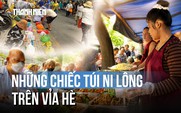 Kỳ lạ ‘văn hóa xếp hàng’ bằng túi ni lông trước cổng bệnh viện