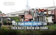 Cuộc sống của gần 20 người trong căn nhà tí hon bên rạch ô nhiễm giữa TP.HCM