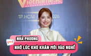 Nhã Phương rạng rỡ tại Lễ trao giải Vietnamese, nhớ lúc khó khăn mới vào nghề