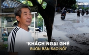 Đường Đặng Thùy Trâm sình lầy, hàng quán ế ẩm: ‘Khách ngại ghé, buôn bán sao nổi’