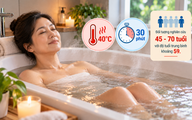 Ngâm mình trong nước nóng: Nghiên cứu mới phát hiện điều bất ngờ với huyết áp
