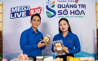 Diễn viên Hứa Vĩ Văn tham gia Mega Live, quảng bá nông sản Quảng Trị
