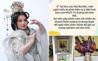 Nghệ sĩ cải lương Tú Sương nói gì vụ hình ảnh được đặt trong miếu thờ?