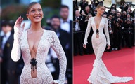 Bella Hadid mặc táo bạo, đọ sắc bên dàn mỹ nhân dự Cannes