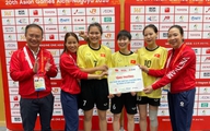 Giành HCV ASIAD lịch sử, các cô gái cầu mây Việt Nam có thể nhận thưởng tiền tỉ