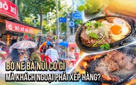 Điều gì khiến quán bò né bình dân đông khách nước ngoài phải xếp hàng?