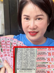 Một người đàn ông ở Bình Dương trúng 13 tờ vé số độc đắc, 26 tỉ đồng