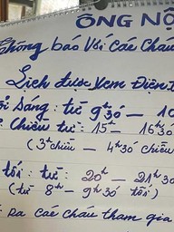 Quy định 'khối nghỉ hè' của ông nội gây sốt mạng: Các cháu ký tên cam kết