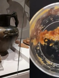 Mất hơn 70 năm để giải mã chất cặn trong bình cổ hơn 2.500 năm tuổi