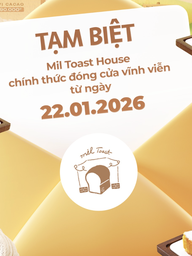 Tiệm bánh mì ở TP.HCM thông báo đóng cửa vĩnh viễn từ hôm nay 22.1, vì sao?
