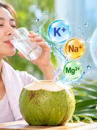 Nước dừa tốt cho sức khỏe, người bệnh thận lưu ý gì khi uống?