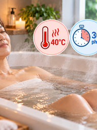 Ngâm mình trong nước nóng: Nghiên cứu mới phát hiện điều bất ngờ với huyết áp