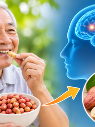 1 - 2 nắm đậu phộng rang mỗi ngày: Phát hiện lợi ích không ngờ
