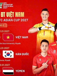 Thêm kênh phát trực tiếp Asian Cup 2027 có đội tuyển Việt Nam: VTV nhập cuộc, song hành cùng TV360